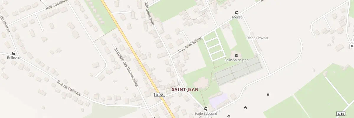 Plan du 117 Rue Saint-jean à Châteaudun