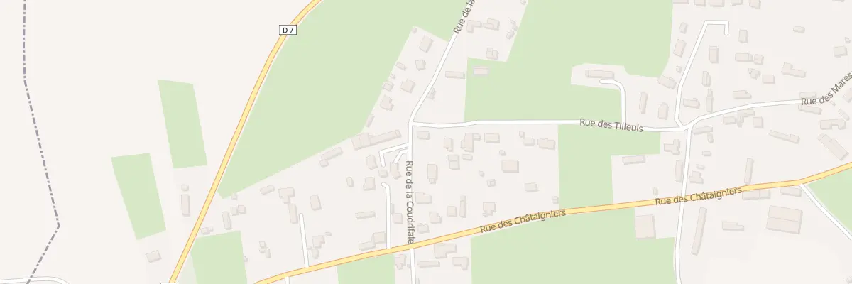 Plan du 20 Rue des Tilleuls à Catenay