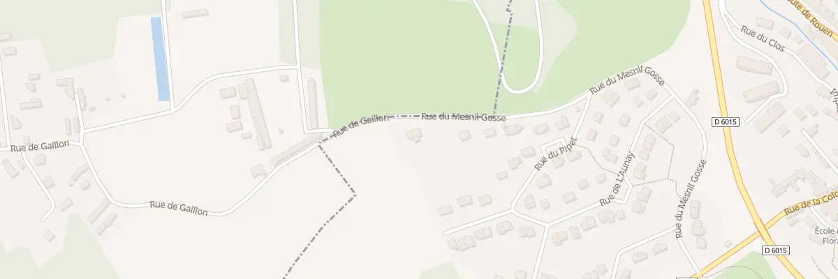 Plan du 13 Rue du Mesnil Gosse à Gaillon