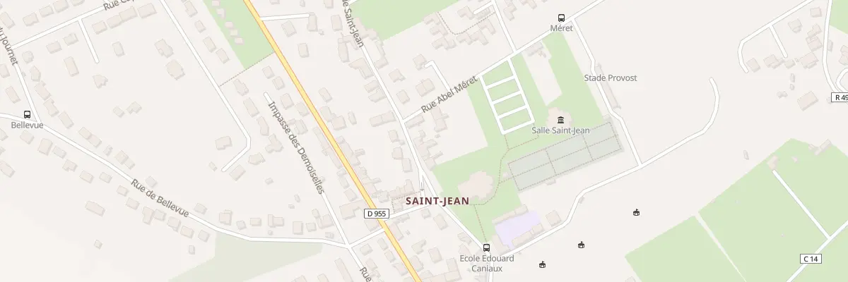 Plan du 115 Rue Saint-jean à Châteaudun