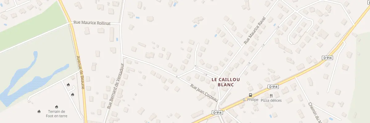Plan du 6 Rue Georges Brassens à Rilhac-Rancon