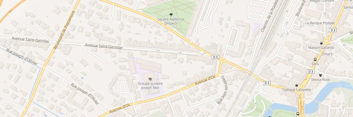 Plan du 53 Av Saint-germier à Muret