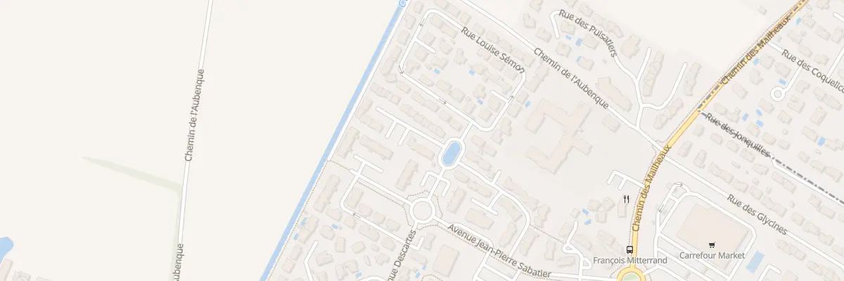 Plan du 10 Rue Georges Charpak à Frouzins