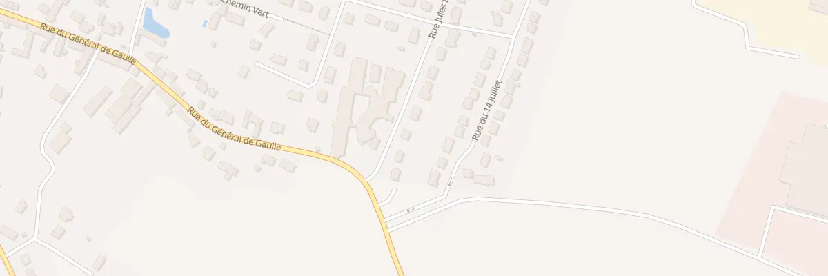 Plan du 6 Rue Jules Ferry à Fontaine-la-Guyon