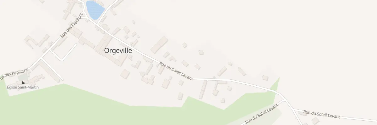 Plan du 11 Rue du Soleil Levant à Caillouet-Orgeville