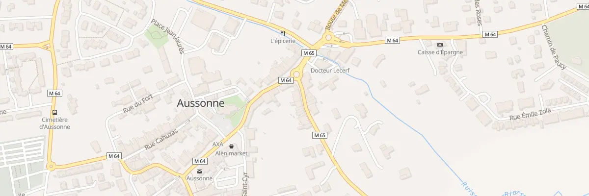 Plan du 30 Rte de Cornebarrieu à Aussonne