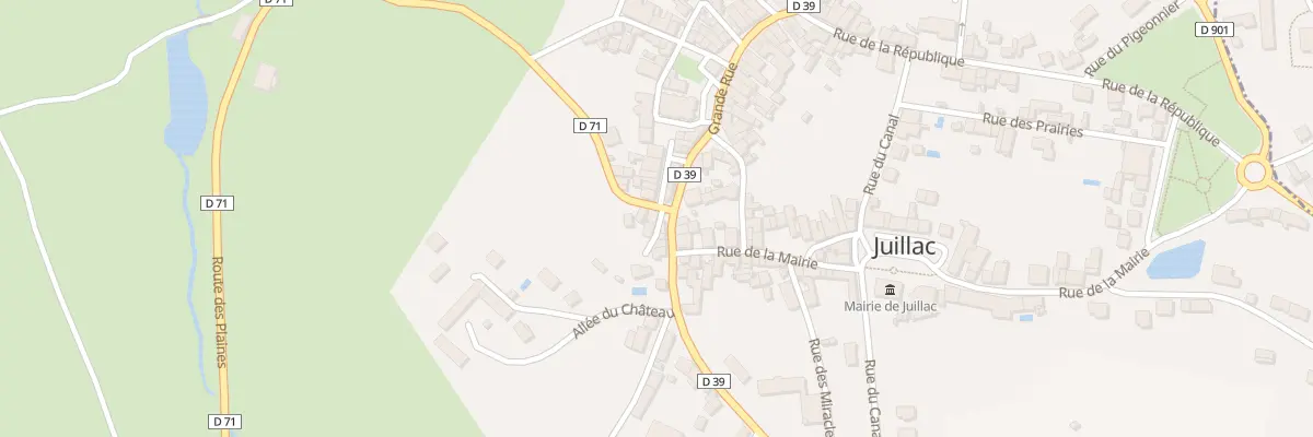 Plan du 44 Gr Grande Rue à Juillac