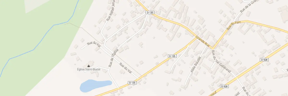 Plan du 10 Rue de l’Église à Tréon