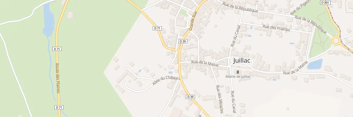 Plan du 48 Gr Grande Rue à Juillac