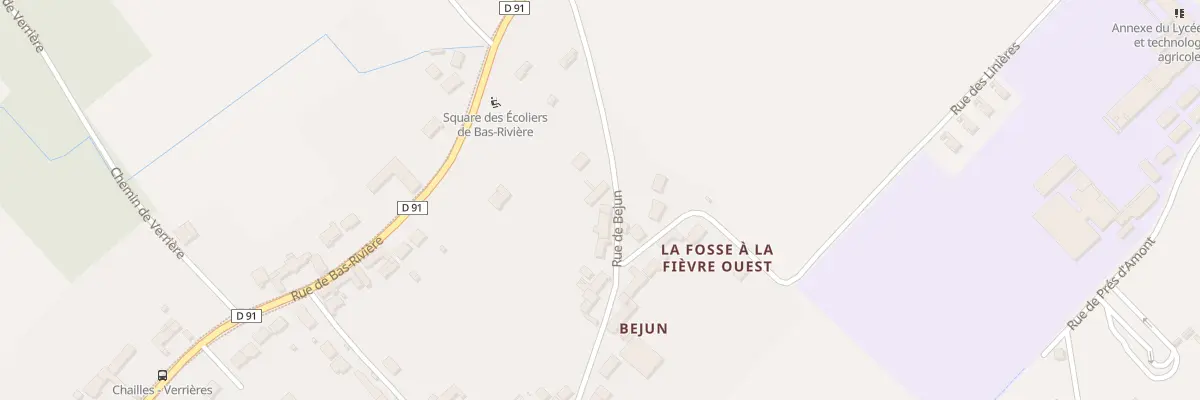 Plan du 15 Rue de Bejun à Blois