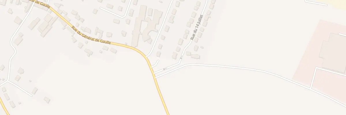 Plan du 1 Rue du Quatorze Juillet à Fontaine-la-Guyon