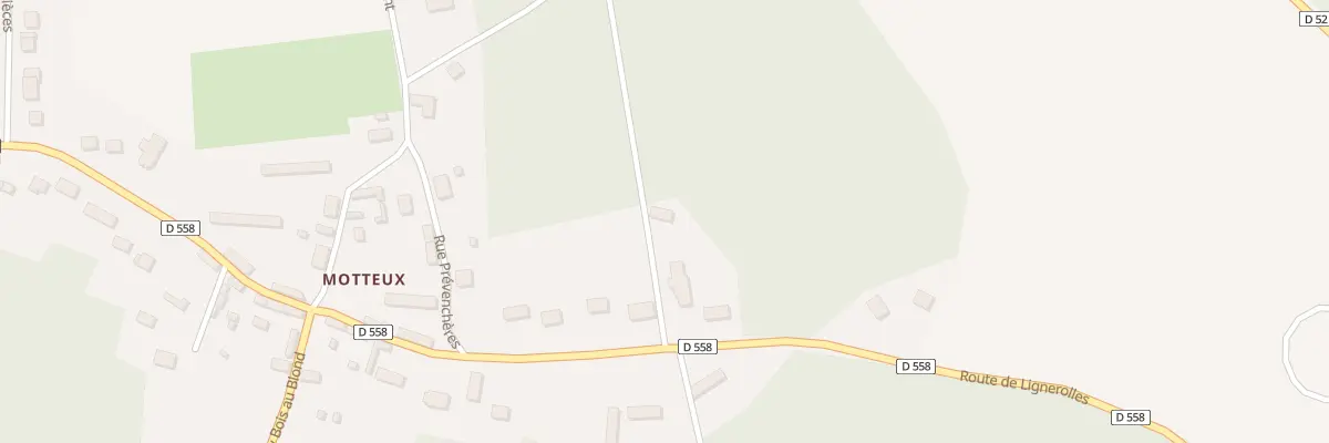Plan du 43B Rte de Lignerolles à Marcilly-sur-Eure