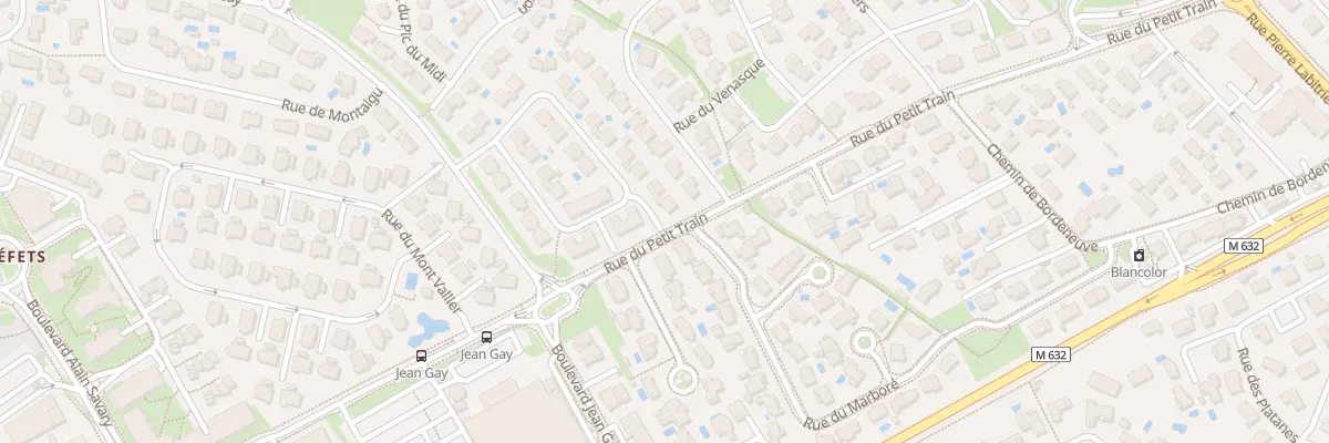 Plan du 12 Rue de Peyresourde à Tournefeuille