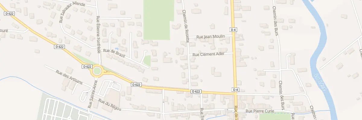 Plan du 8 Che de Rosette à Saint-Sulpice-sur-Lèze