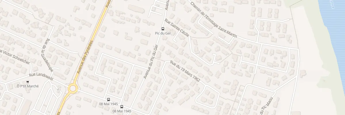 Plan du 34 Rue du 19 Mars 1962 à Muret
