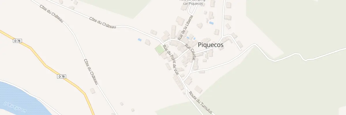 Plan du 5098 Piquecos à Piquecos