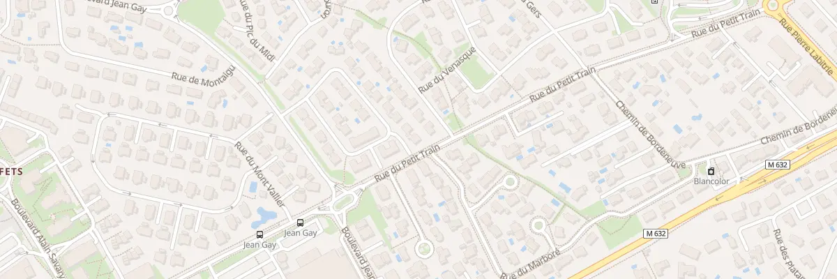 Plan du 16 Rue de Peyresourde à Tournefeuille