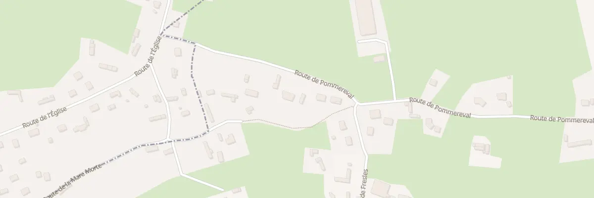 Plan du 5023 Le Haut de Fresles à Fresles