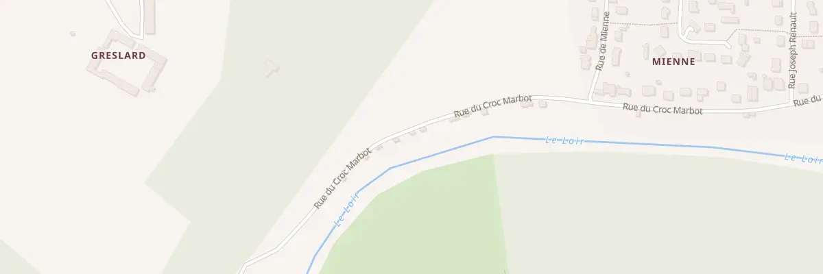Plan du 67 Rue du Croc Marbot à Marboué