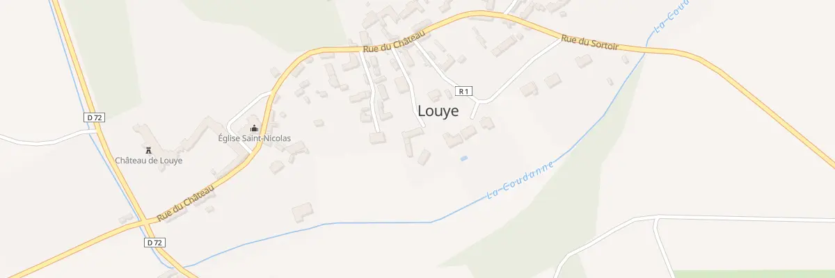 Plan du 2 Sen du Moulin à Louye