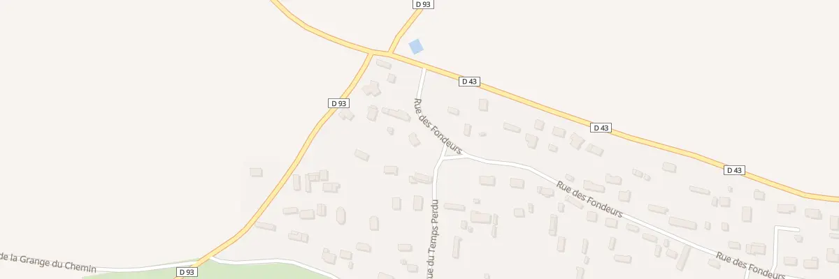 Plan du 68 Rue des Fondeurs à Auzouville-sur-Ry