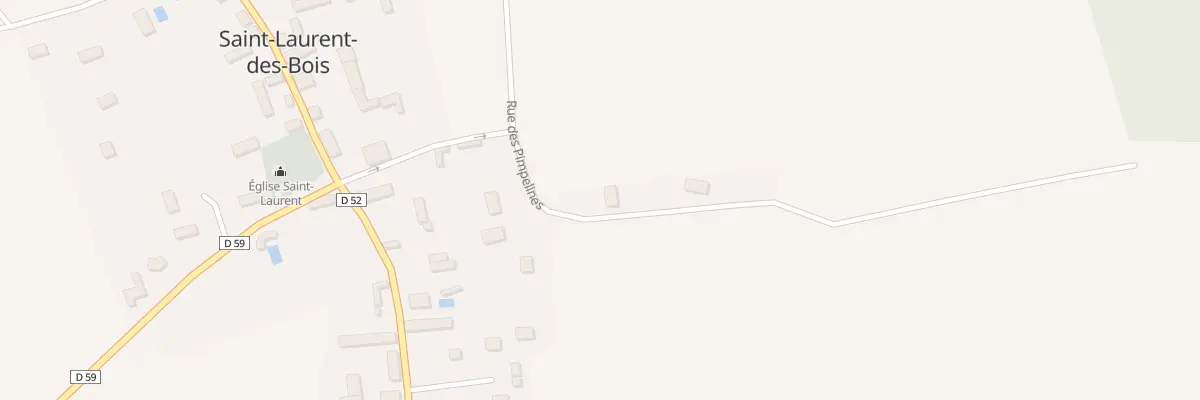Plan du 17 Rue des Pimpelines à Saint-Laurent-des-Bois