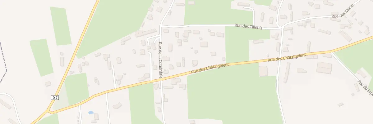 Plan du 347 Rue des Châtaigniers à Catenay