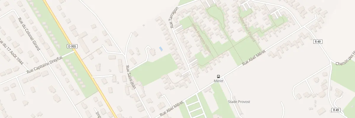 Plan du 10 Rue de Tarragon à Châteaudun