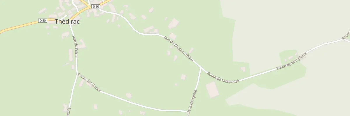 Plan du 13 Rue du Château d’Eau à Thédirac