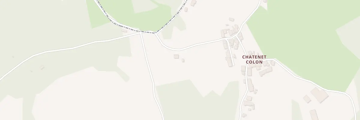 Plan du 4 Chatenet Colon à Saint-Pardoux-le-Lac