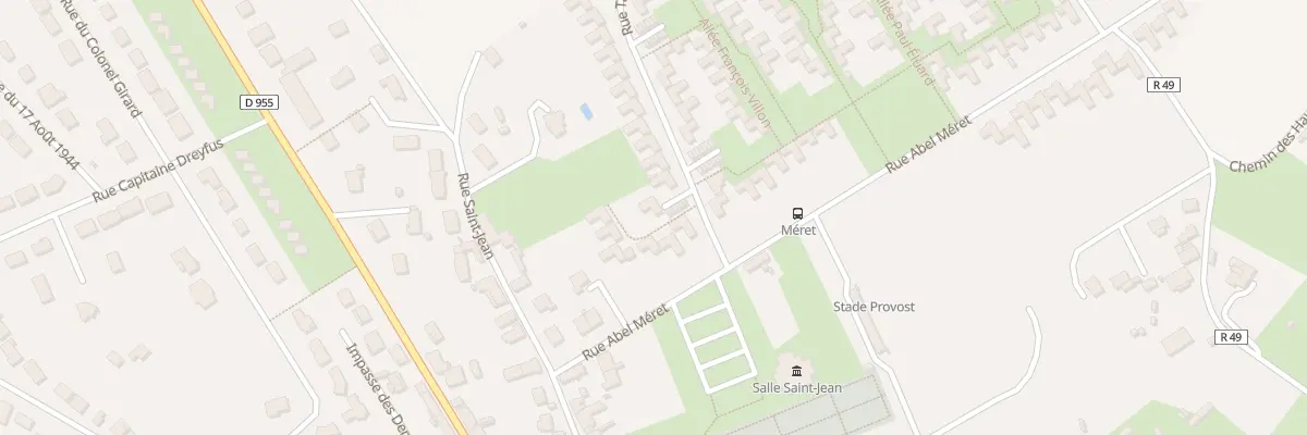 Plan du 4G Rue de Tarragon à Châteaudun