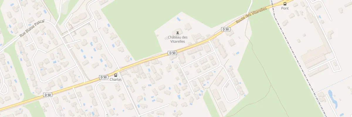 Plan du 1 Imp du Château à Plaisance-du-Touch
