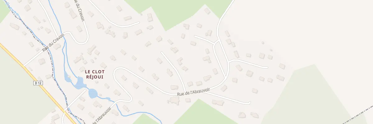 Plan du 40 Imp des Chênes à Catenay
