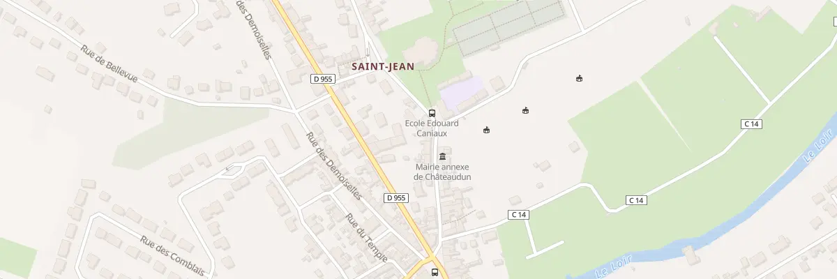 Plan du 68 Rue Saint-jean à Châteaudun