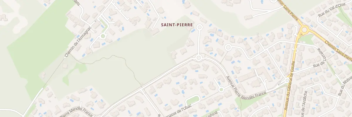 Plan du 26 Av Pierre Mendès-France à Tournefeuille