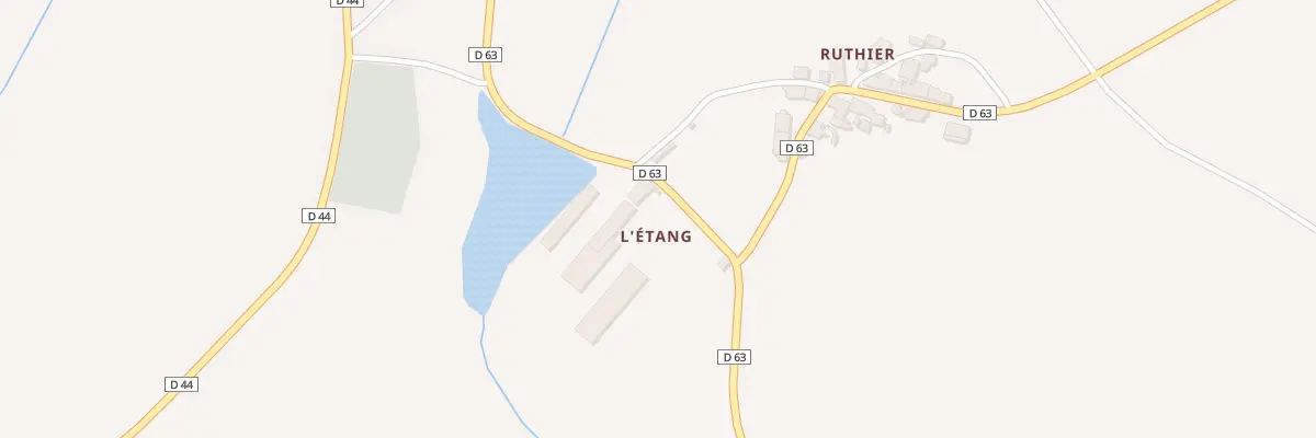 Plan du 4 L’Etang à Saint-Hilaire-la-Treille