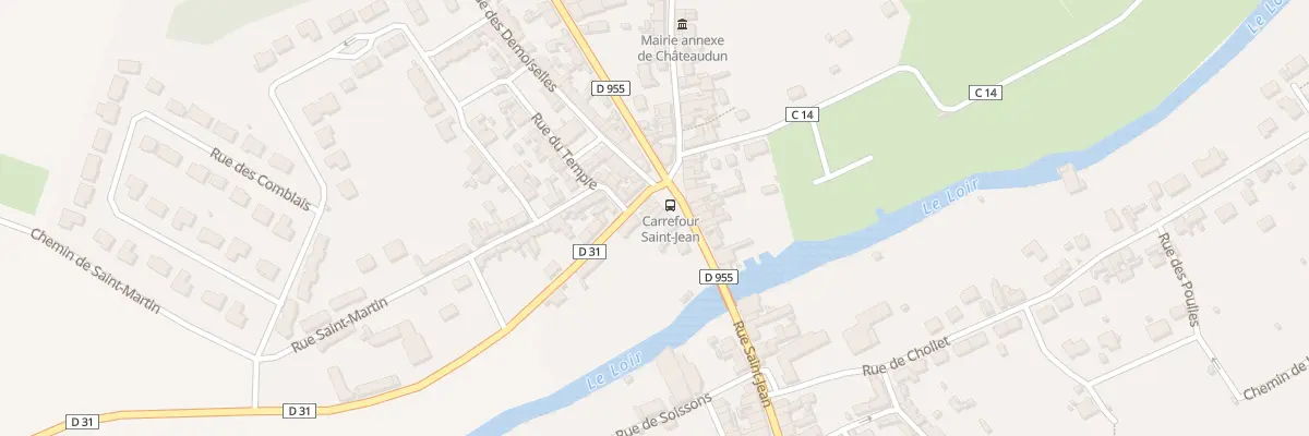Plan du 44 Rue Saint-jean à Châteaudun