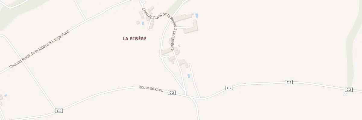 Plan du 5216 La Ribere à Oulches