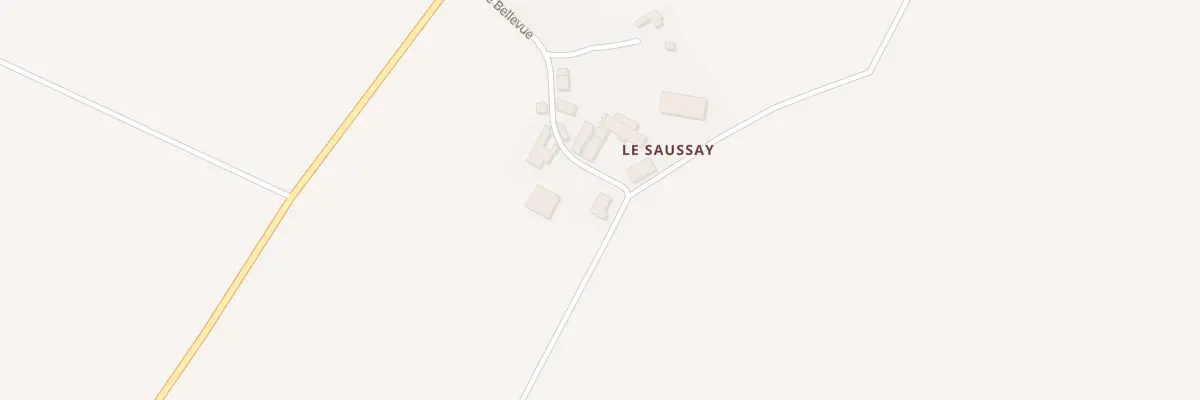 Plan du 4 Rue de Bellevue à Saumeray