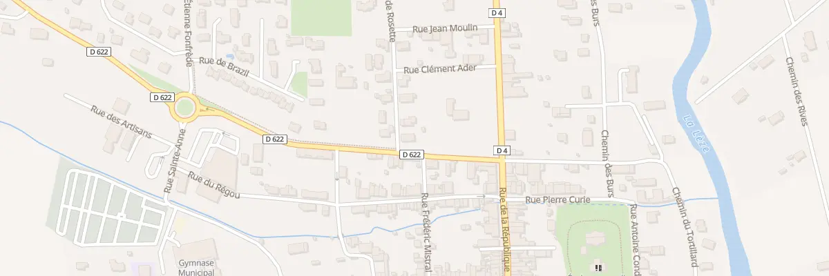 Plan du 5001F Che de Rosette à Saint-Sulpice-sur-Lèze