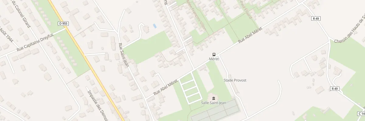 Plan du 2 Rue de Tarragon à Châteaudun