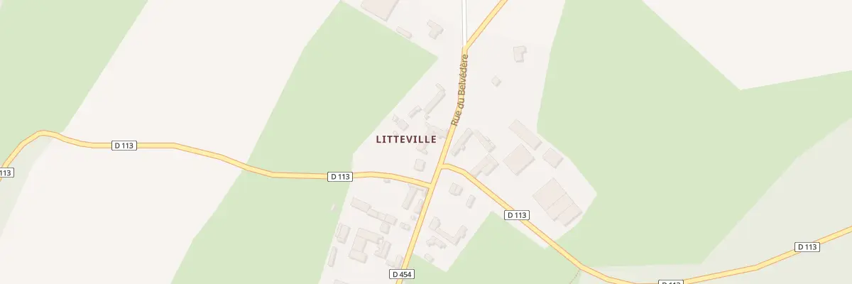 Plan du 4B Rue du Belvedere à Touffreville-sur-Eu