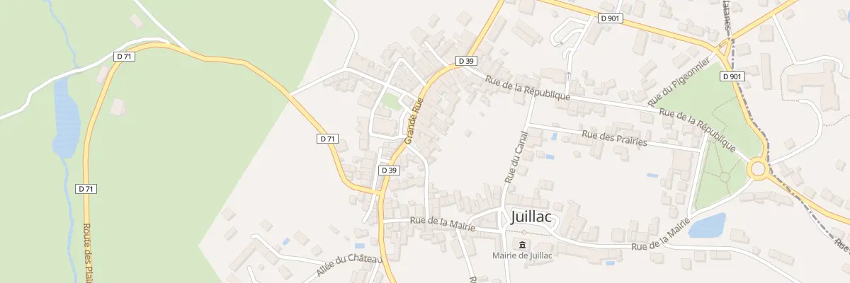 Plan du 3 Pl Des Bancs à Juillac