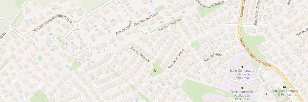 Plan du 12 Rue du Pelvoux à Tournefeuille