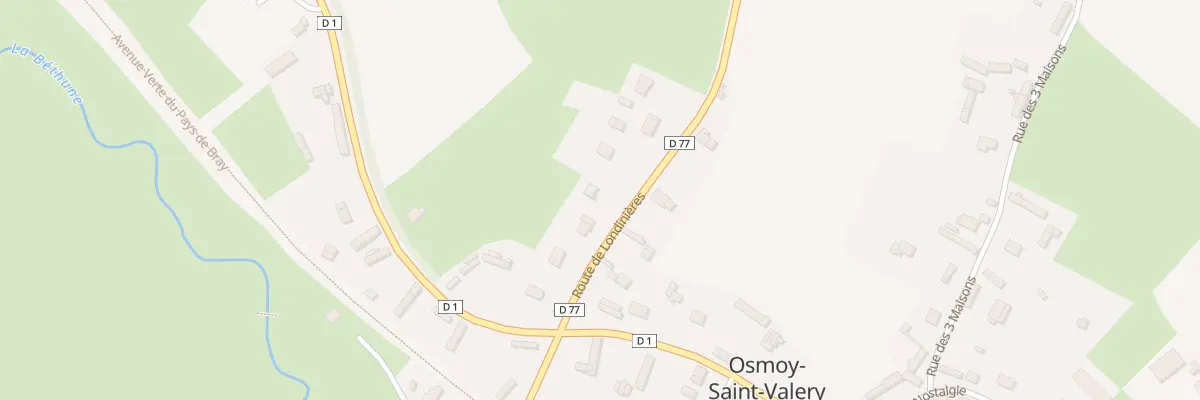 Plan du 5173 Rte de Londinieres à Osmoy-Saint-Valery