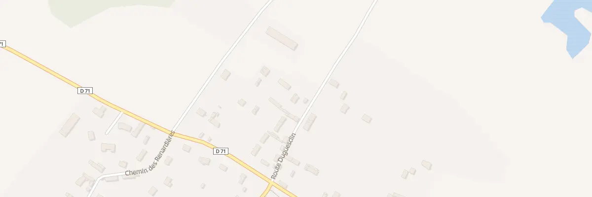 Plan du 29 Rte Duguesclin à Hardencourt-Cocherel