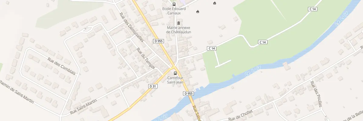Plan du 69 Rue Saint-jean à Châteaudun