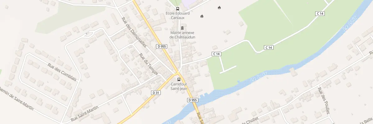 Plan du 71 Rue Saint-jean à Châteaudun