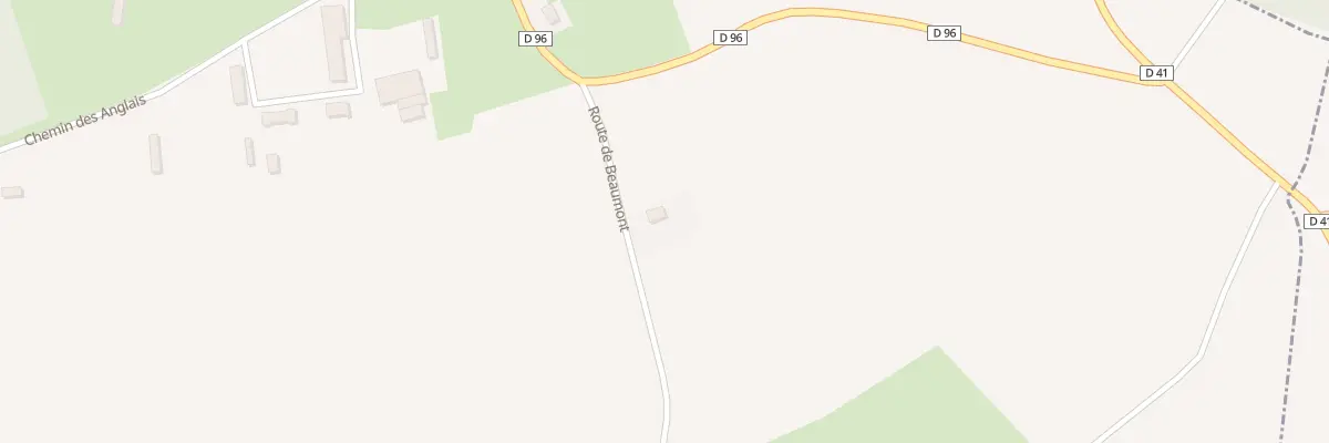 Plan du 5171 Beaumont à Rocquemont