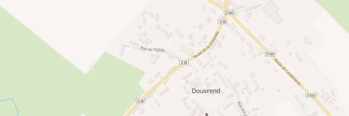 Plan du 5118 Le Bourg à Douvrend